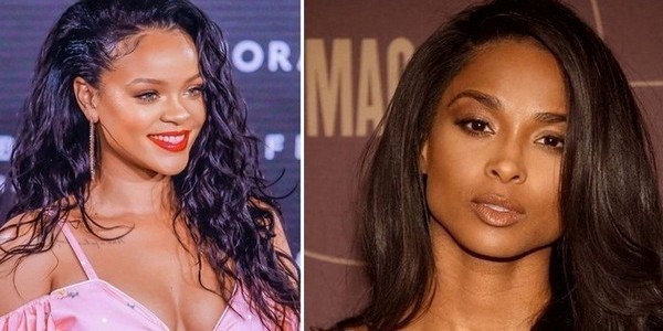 Rihanna and Ciara